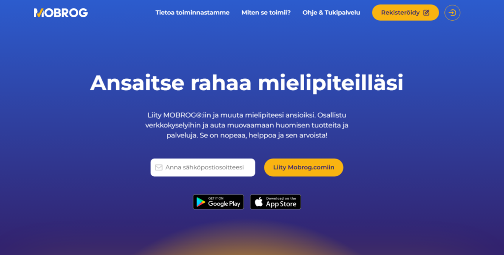 Mobrog kyselypalvelu